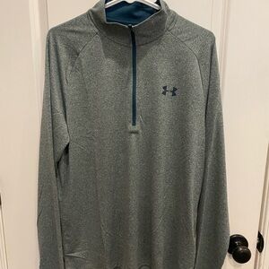 Under Armour Gray Quarter-Zip Pullover